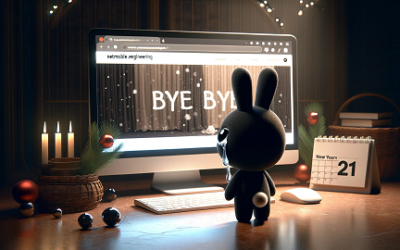 검은 토끼(2023년)와 이별을 준비하는 넷마블 기술 블로그